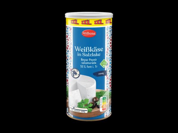 Weichkäse in Salzlake