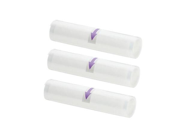 Sada vakuové svářečky fólií SV 130 A1 a fólií do vakuovačky, 20 cm, 3 kusy, bílá