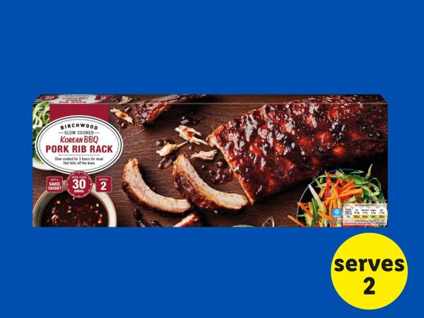 Birchwood Korean BBQ Pork Rib Rack