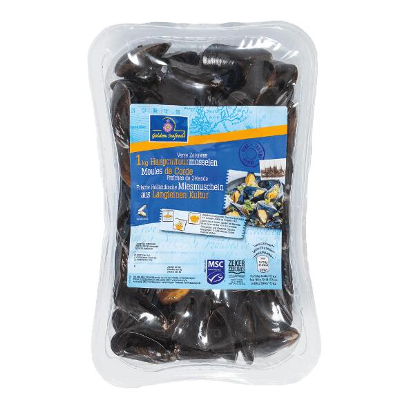 GOLDEN SEAFOOD(R) 				Seeländische Muscheln aus Hängekultur