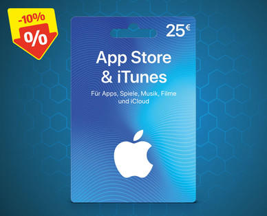 Geschenkkarte für App Store & iTunes