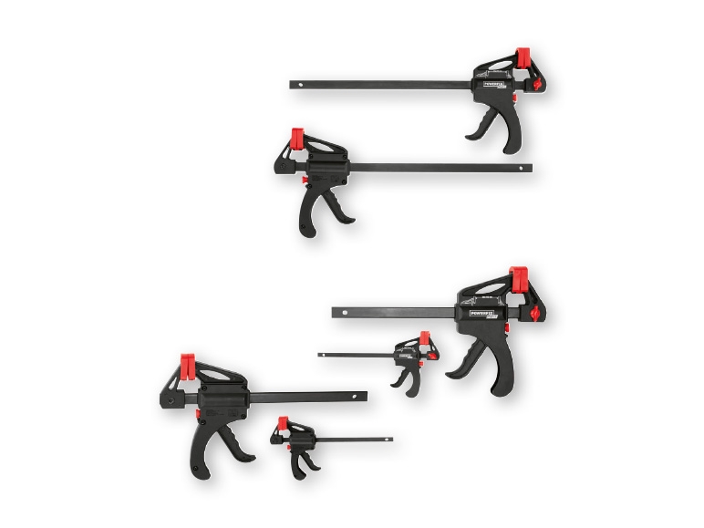 Powerfix(R) Quick Ratcheting Bar Clamps