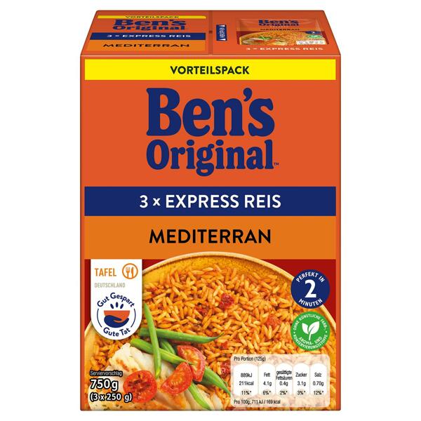 BEN'S ORIGINAL Expressreis Vorteilspack 750 g