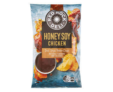 Red Rock Deli Honey Soy Chicken Chips 165g