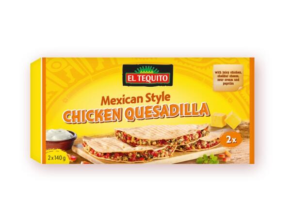El Tequito Quesadilla Mexican Chicken