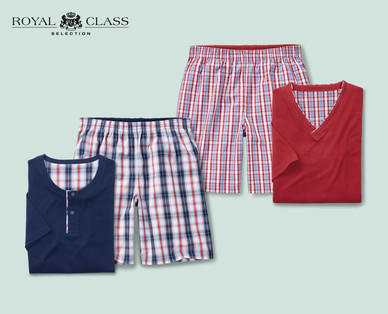 ROYAL CLASS SELECTION Herren-Shorty-Pyjama