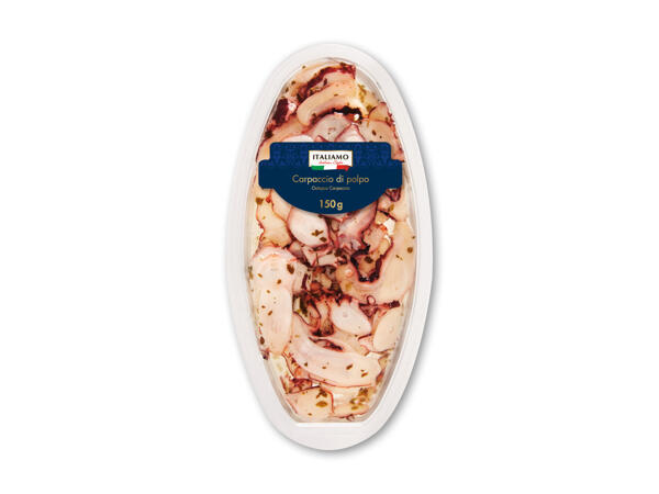 Blækspruttecarpaccio