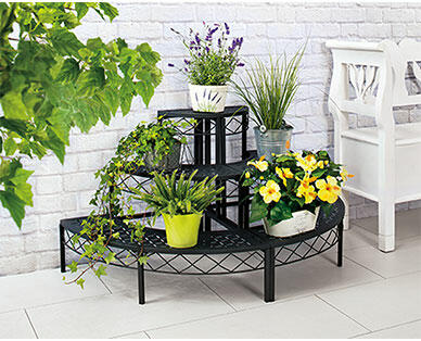 Gardenline Round Decorative Flower Steps