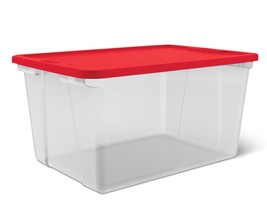 Easy Home 56-Quart Christmas Tote