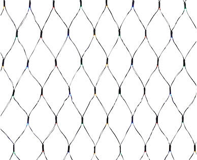 150 LED Solar Net or Curtain Lights