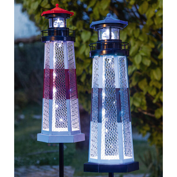 LED-Solar-Leuchtturm