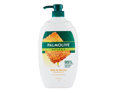 Palmolive Naturals Milk & Honey Bodywash 1L