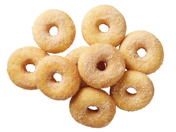 Mini Zimt Zucker Donuts 9er-Pack