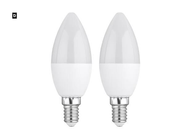 LIVARNO HOME(R) Dæmpbar LED-pære 2-pak