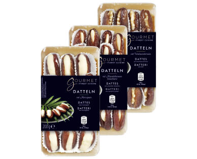 GOURMET 
 GEFÜLLTE DATTELN
