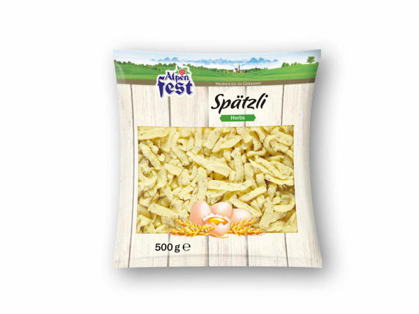 ALPENFEST Tysk pastaspecialitet