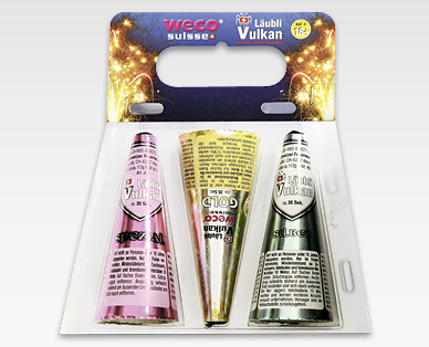 Set di vulcani, 3 pezzi
