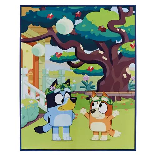 16" x 20" Wall Art - Bluey & Bingo