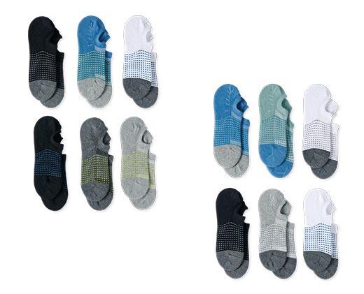 Crane Men's or Ladies 6 Pack No Show Fitness Socks