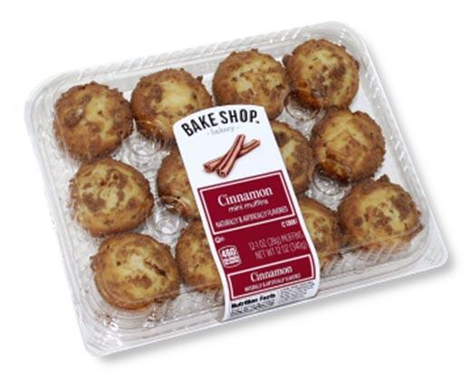 Bake Shop 
 Pineapple Coconut or Cinnamon Bun Mini Muffins