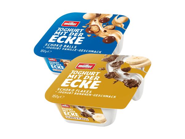 Joghurt mit der Ecke