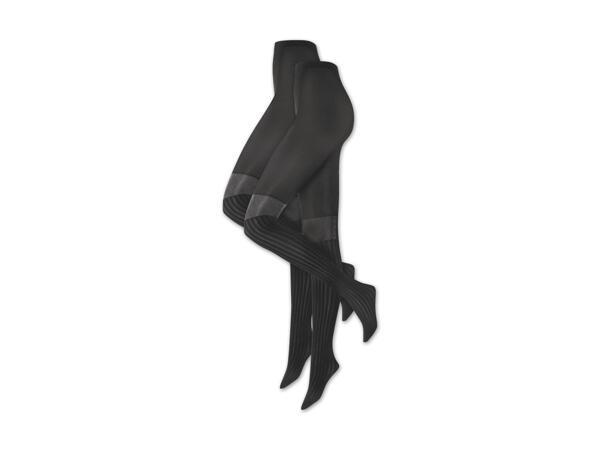 Damen Feinstrumpfhose, 2 Stück