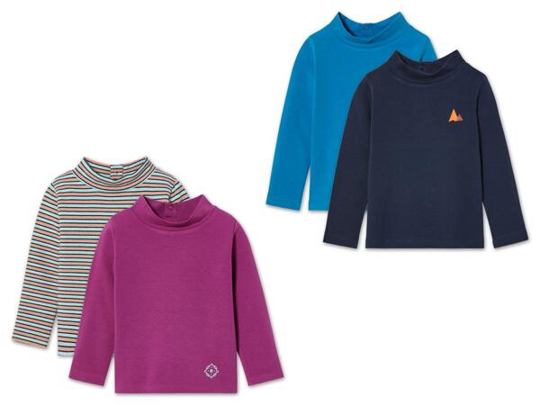 Kleinkinder Thermo-Funktionsshirt, 2 Stück
