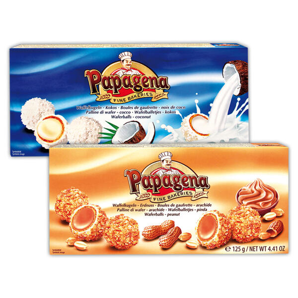 Waffelkugeln