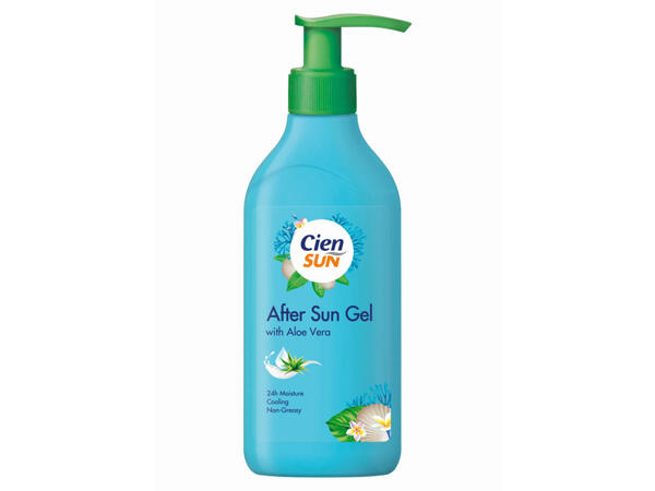 Lait après-soleil ou gel à l‘aloe vera