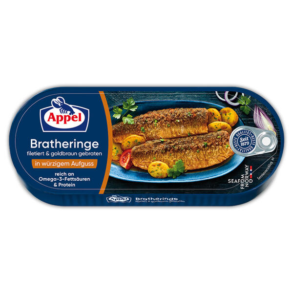 Filetierte Bratheringe