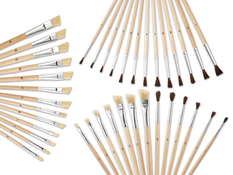 CRELANDO(R) Pinsel-Set, 13-teilig
