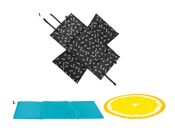 Tapis rafraîchissant pour chiens/​couverture de protection pour voiture