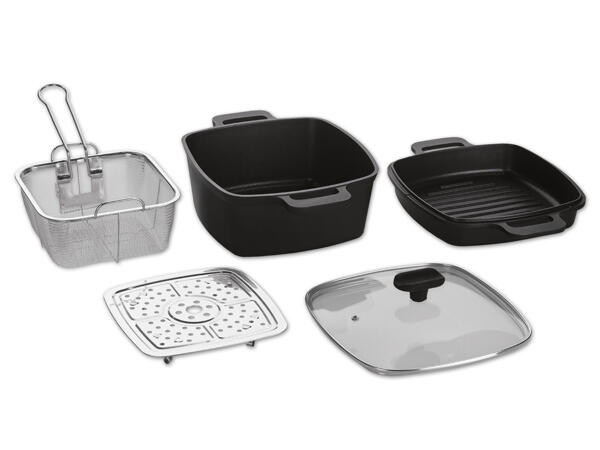 Multifunktions-Aluguss-Set, 5-teilig