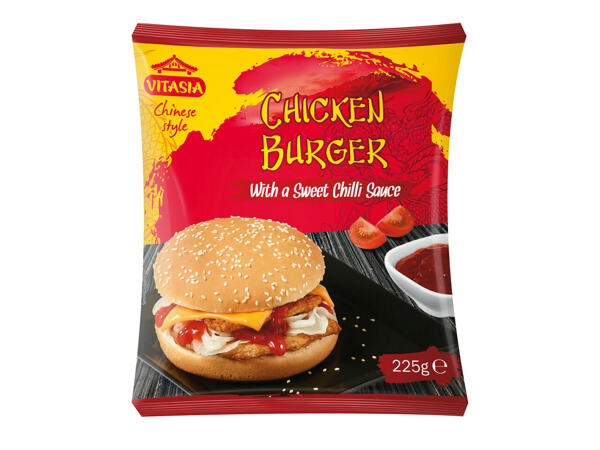 Burger à l'asiatique
