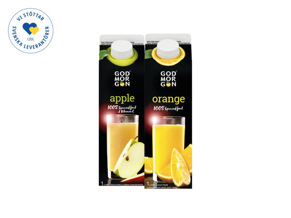 God Morgon juice