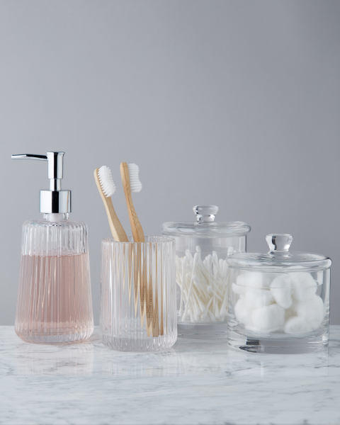 Clear Storage Jar 2 Pack