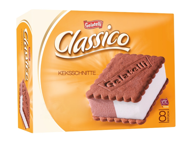 GELATELLI Eis-Keksschnitte
