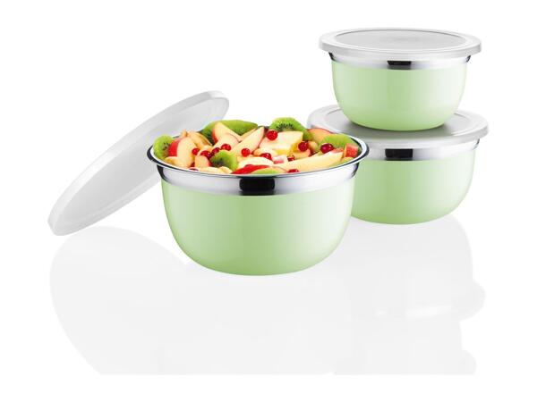 Ernesto Stainless Steel Bowls - Set of 3
