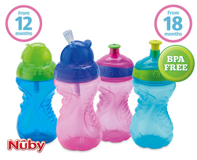 Nuby Flip-It Cup/Easy-Grip Pop Up Cup