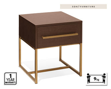 Bedside Table - Dark Oak