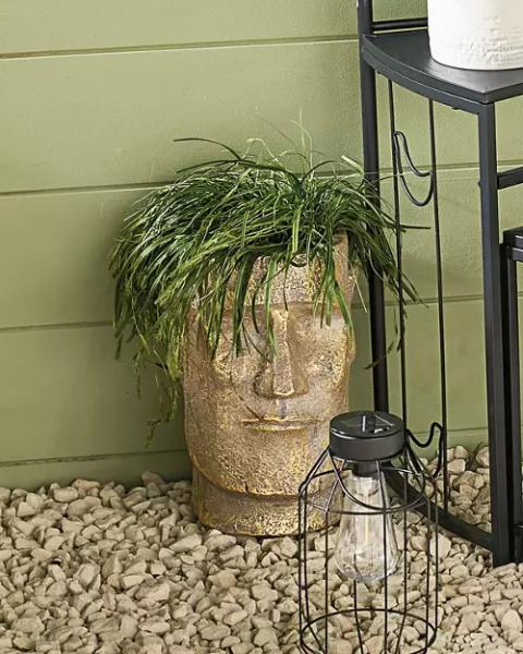 Easter Island Head Planter