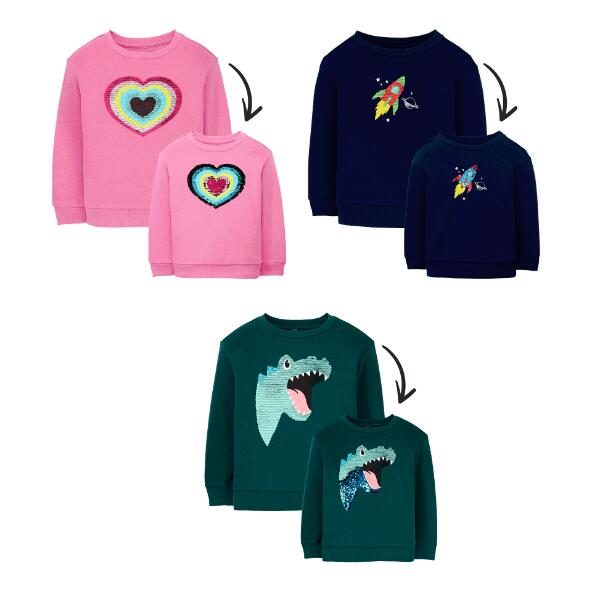 L&D(R) 				Sweater met pailletten
