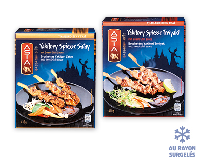 Brochettes Yakitori avec sauce ASIA