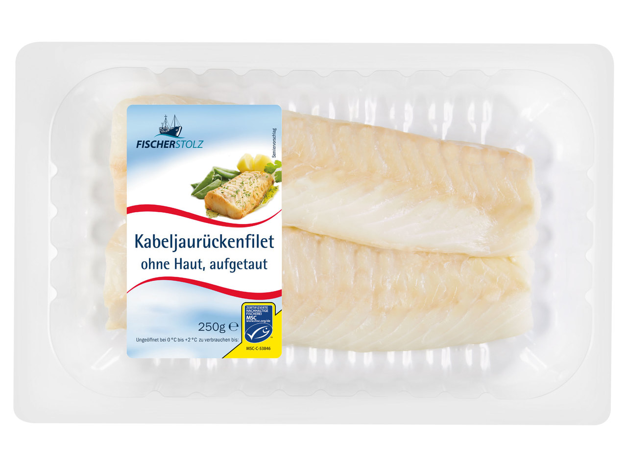 FISCHERSTOLZ Kabeljaurückenfilet