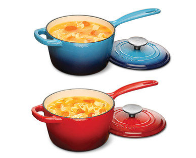 Crofton 1.75-Quart Cast Iron Saucepan