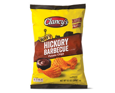 Clancy's Hickory Barbecue Wavy Potato Chips