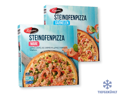 RIGGANO Steinofenpizza mit Meeresfrüchten