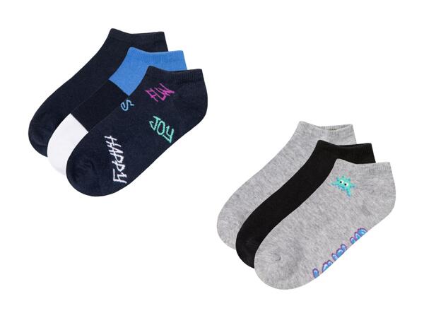 Socquettes, 3 paires