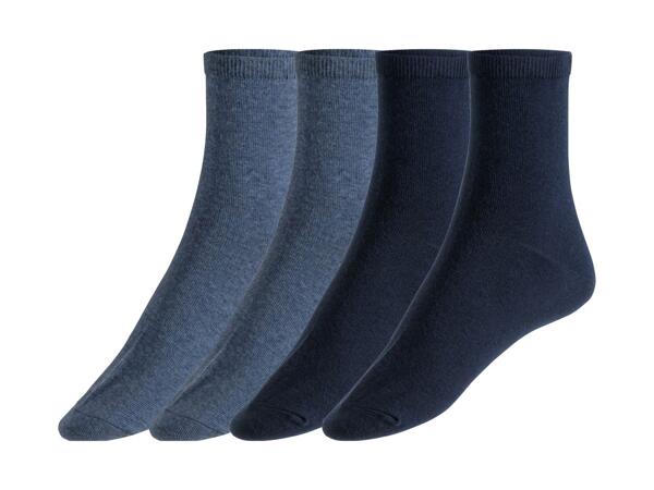 Men's or Ladies' Socks, 4 pairs