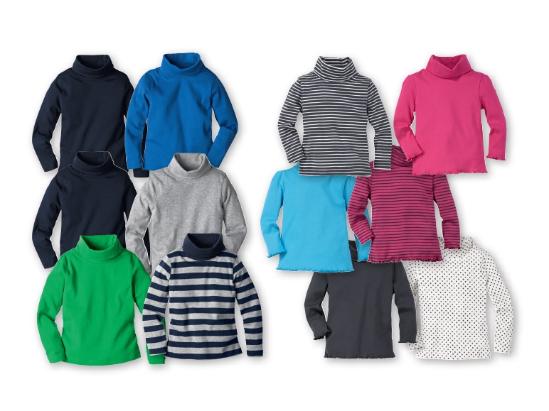 LUPILU Kids' Polo Neck Tops